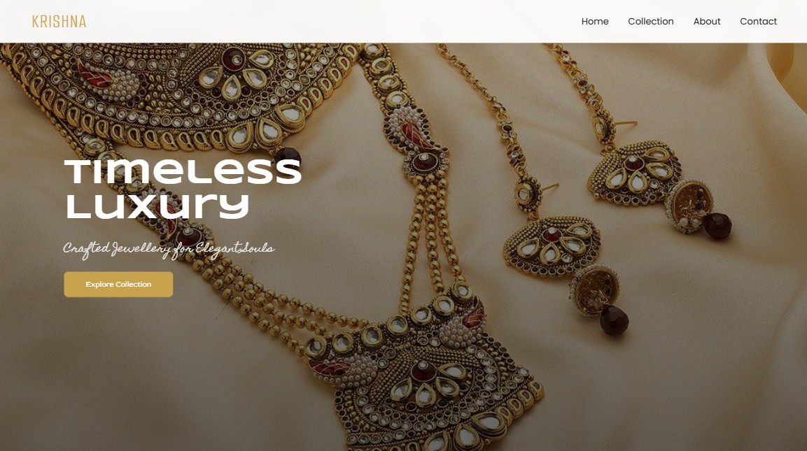 Jewellery website designing